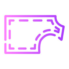 Pattern gradient icon