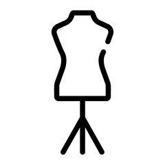 Mannequin line icon