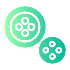 button gradient icon