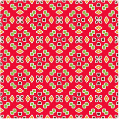 Seamless vector pattern. Background texture in geometric ornamental style.Repeat background.