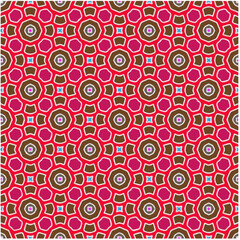 Obraz na płótnie Canvas Seamless vector pattern. Background texture in geometric ornamental style.Repeat background.