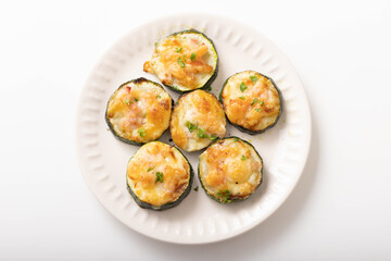 ズッキーニのチーズ焼き