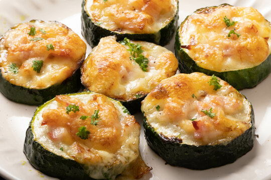 ズッキーニのチーズ焼き