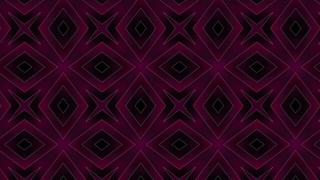 Ethnic boho seamless pattern or Ika pattern sliding towards left. Motion graphics. VJ loops. Disco theme. For print. repeating background. Cloth design wallpaper.