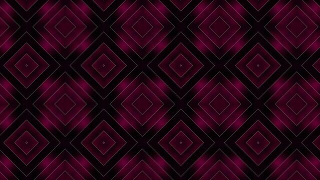 Abstract background animation scrolling right black pink and purple. Dark maroon and black patterned background for wallpapers - Graphic Design Animation