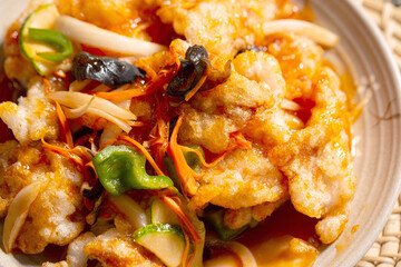 Sweet and Sour Pork ,tangsuyuk