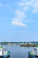 Fototapeta na wymiar 北海道　室蘭の港 