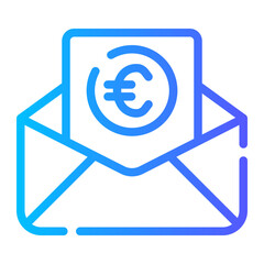 mail gradient icon