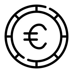 euro line icon