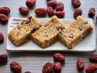 한국전통음식 약밥, 떡