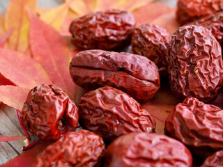 유기농 과일 말린대추, 음식