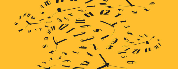 background with time	