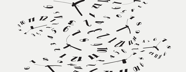 background with time	