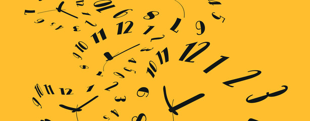 background with time	