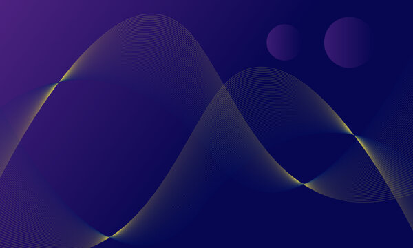 wave abstack gradient background color