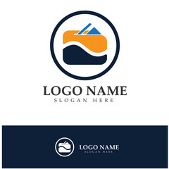 e-wallet logo design icon vector illustration