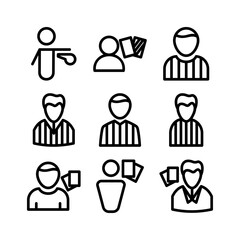 arbitrator icon or logo isolated sign symbol vector illustration - high quality black style vector icons
