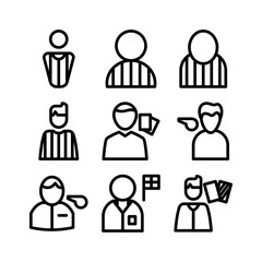 arbitrator icon or logo isolated sign symbol vector illustration - high quality black style vector icons
