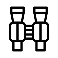 binoculars icon or logo isolated sign symbol vector illustration - high quality black style vector icons
