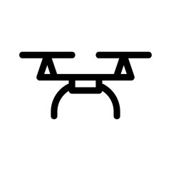 drone icon or logo isolated sign symbol vector illustration - high quality black style vector icons
