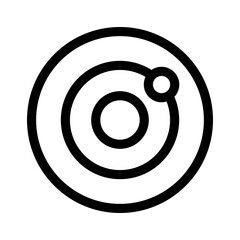 radar icon or logo isolated sign symbol vector illustration - high quality black style vector icons
