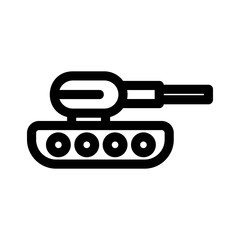tank icon or logo isolated sign symbol vector illustration - high quality black style vector icons
