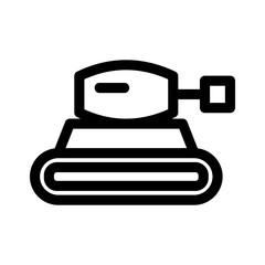 tank icon or logo isolated sign symbol vector illustration - high quality black style vector icons
