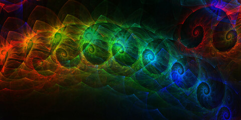 Grafik Hintergrund Element Fraktal Design