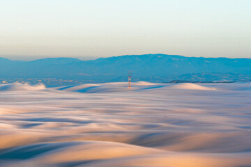 tower over the cloud