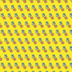 seamless pattern with stars