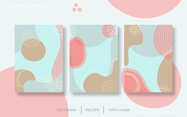 These flat backgrounds are perfect for your design needs and can also be used as wallpaper, book covers and other necessities. because the motifs and colors that I use are very soft.