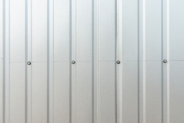 Obraz premium Zinc striped wall background, Zinc metal sheets texture background.