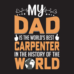 Fathers Day T-shirt Design