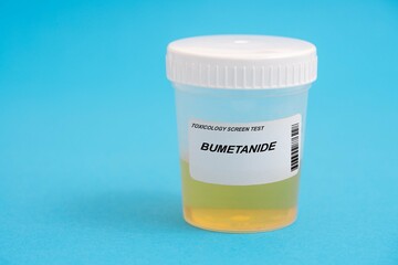 Bumetanide. Bumetanide toxicology screen urine tests for doping and drugs