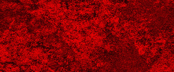 Dark red glowing blue neon watercolor on black paper illustration, Abstract red background vintage grunge texture, blood Dark Wall Texture Background, Red marble texture and background for design,