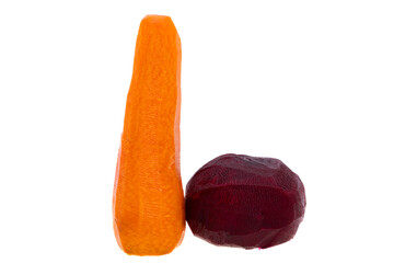 red beetroot isolated