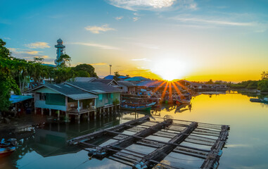 Bang Nara River House, Narathiwat, Thailand.