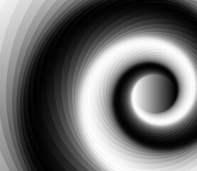 vector black and white swirl lines in a vintage background abstract pattern
