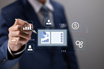 Management of Relationships with Customers. The customer relationship management (CRM) idea, accounting system, clients, and support deals.