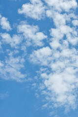 Obraz premium blue sky with clouds