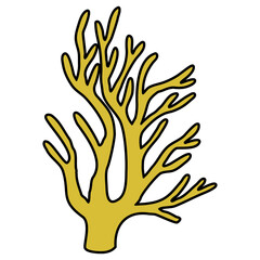 silhouette of a tree