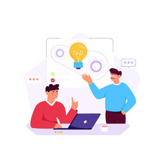 Time management flat illustration is ready for premium use  