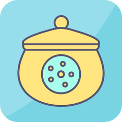 Cookie Jar Vector Icon