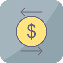 Fototapeta premium Unique Transcation Vector Icon