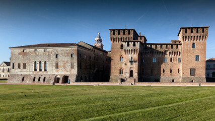 Fototapeta premium Mantova. Esterno del Castello Estense