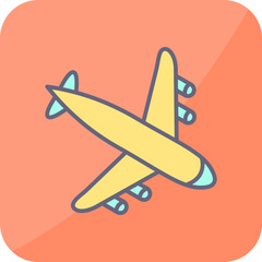 Landing Airplane Icon