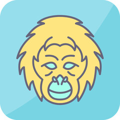 Orangutan Icon