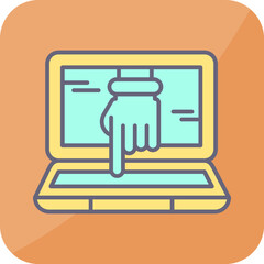 Computer Hacking Icon
