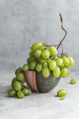 grapes in a basket