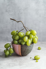 grapes in a basket